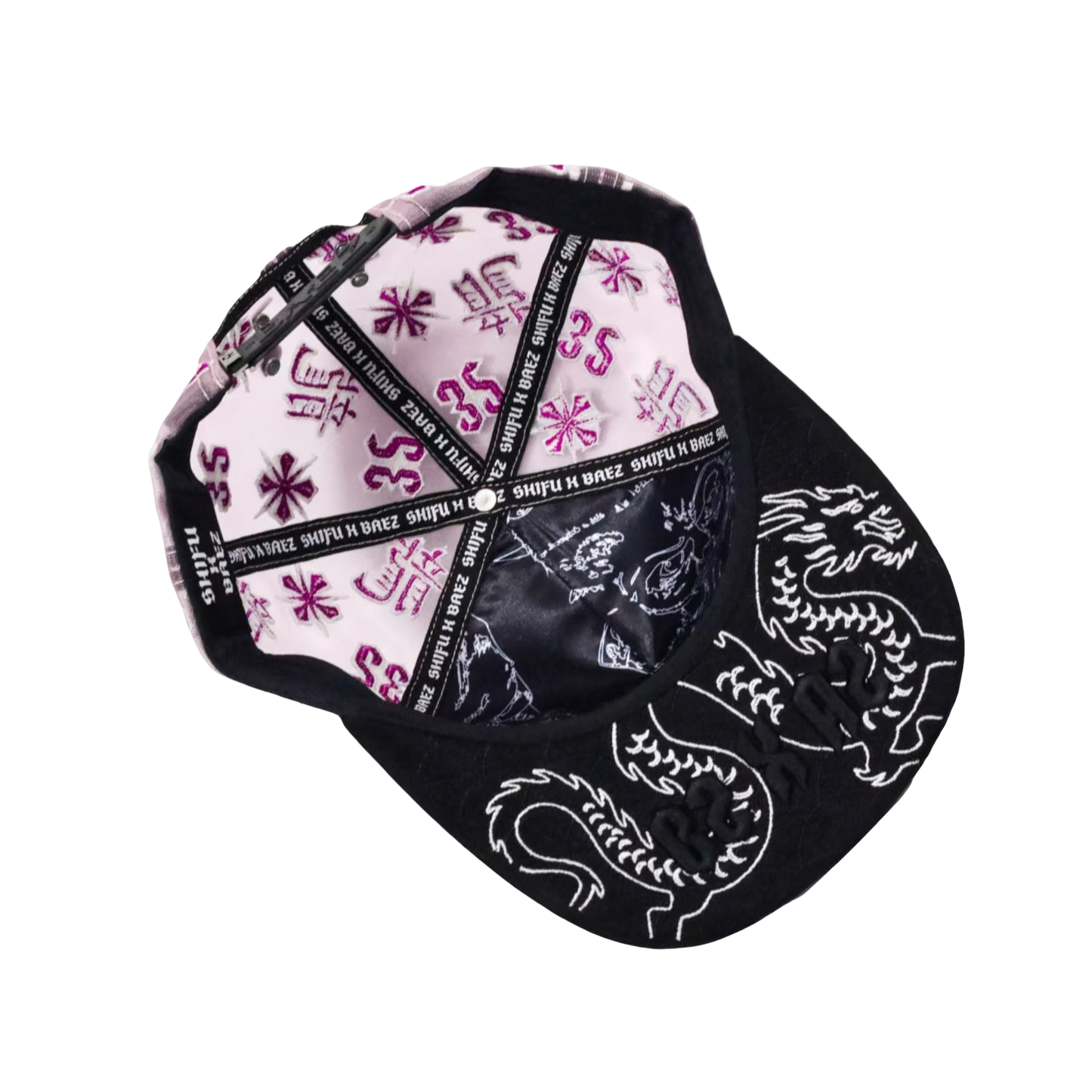 Gorra Báez x Shifu – Ab’z (Rosa)