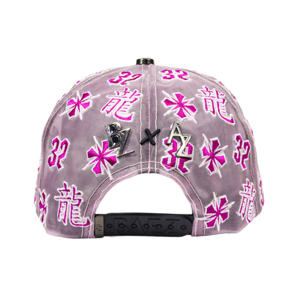 Gorra Báez x Shifu – Ab’z (Rosa)